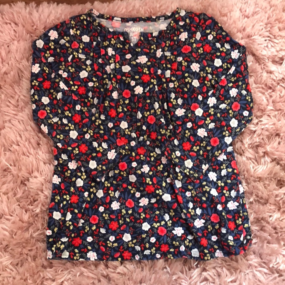 Toddler long sleeve blouse